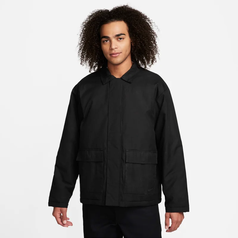 Nike Black Men's Life Waxed Canvas Work Jacket for Men | Best Price UAE