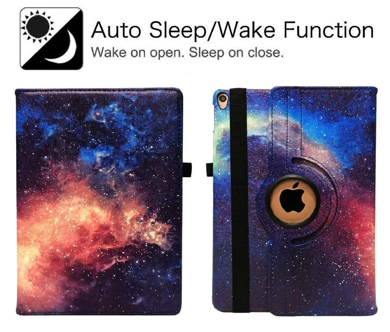 Newraturner Rotating Case for iPad 9th Generation (2021) / 8th Generation (2020) / 7th Gen (2019) 10.2 Inch --360 Degree Rotating Stand Protective Cover, Auto Sleep/Wake Function - Image 3