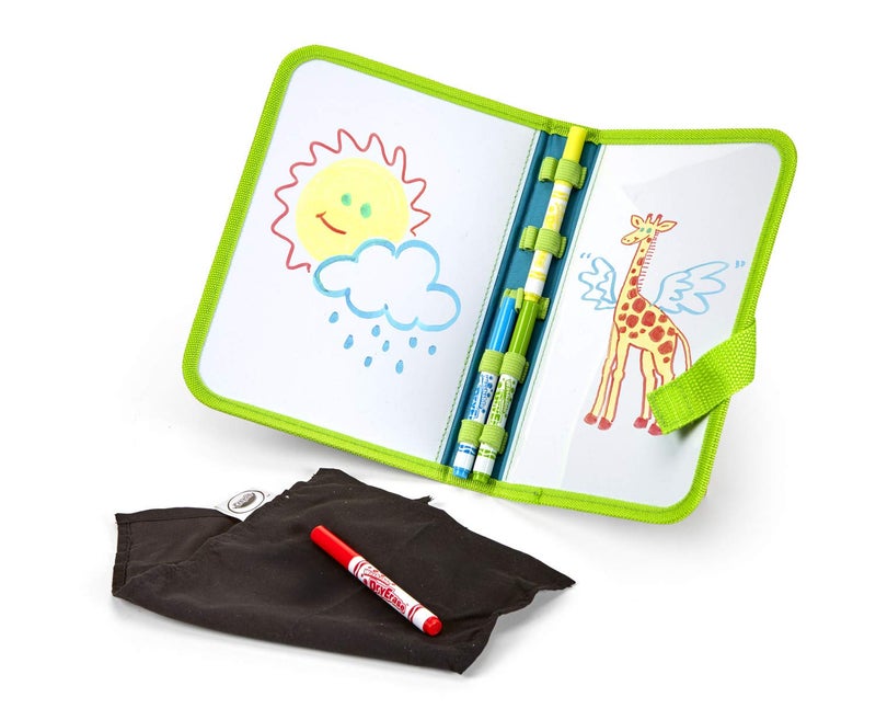 Crayola Washable Dry Erase Travel Pack, Whiteboard for Kids, Ages 4, 5, 6, 7 - Image 4