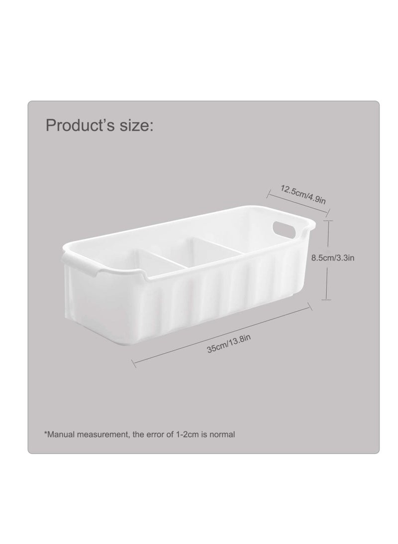 SYOSI Under Sink Organizers and Storage 2 PCS - Pull Out Cabinet Organizer Spice Rack - Wall Mount Storage Drawers Bathroom Organization Storage Basket - Image 4