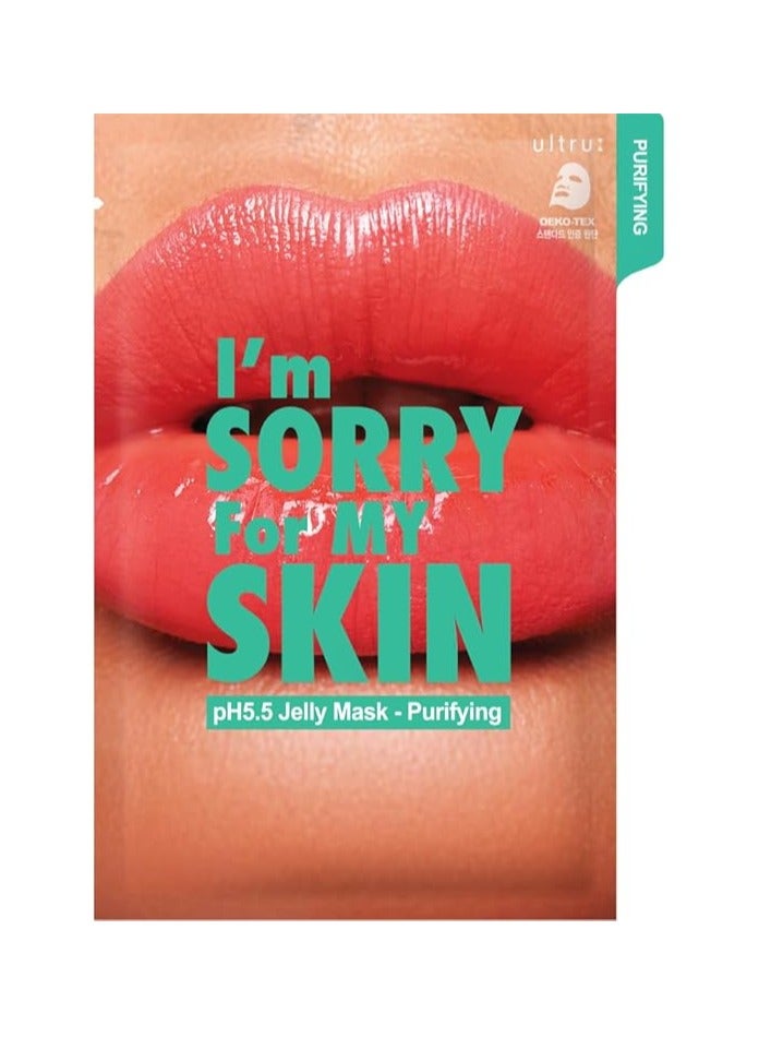 ULTRU I'M SORRY FOR MY SKIN Ph5.5 Purifying Mask - Image 1