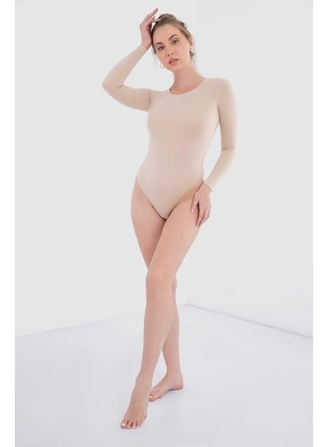 Carina Bodysuit with two snaps and long sleeves - Image 4