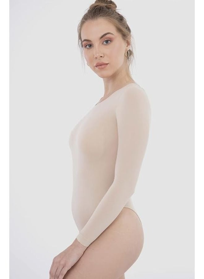 Carina Bodysuit with two snaps and long sleeves - Image 3