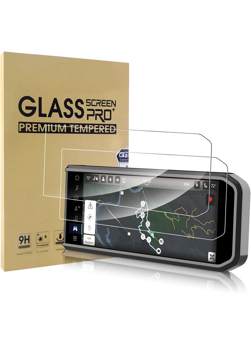 Simpeak Simpeak 2Pack 9H Screen Protector Compatible with Jeep Wrangler JL 2025 2024 123Inch Touchscreen Accessories AntiScratch Sensitive Touch  - Image 1