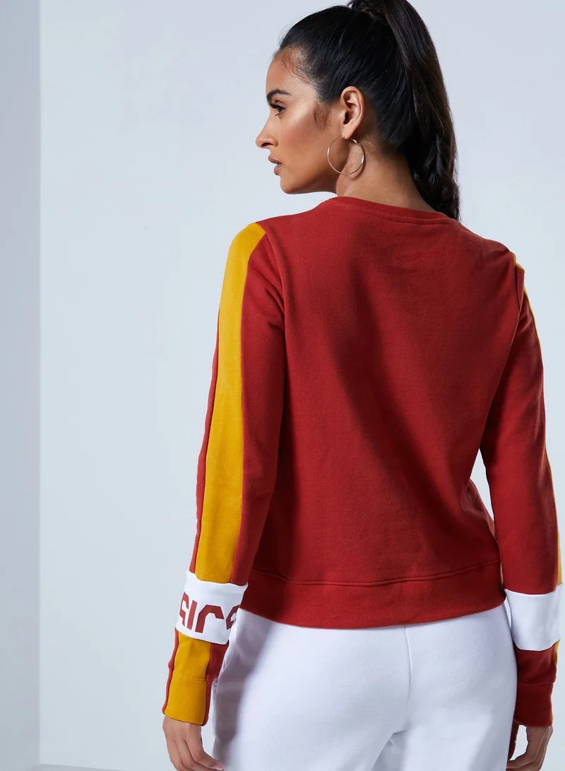 asics Colour Block Sweatshirt