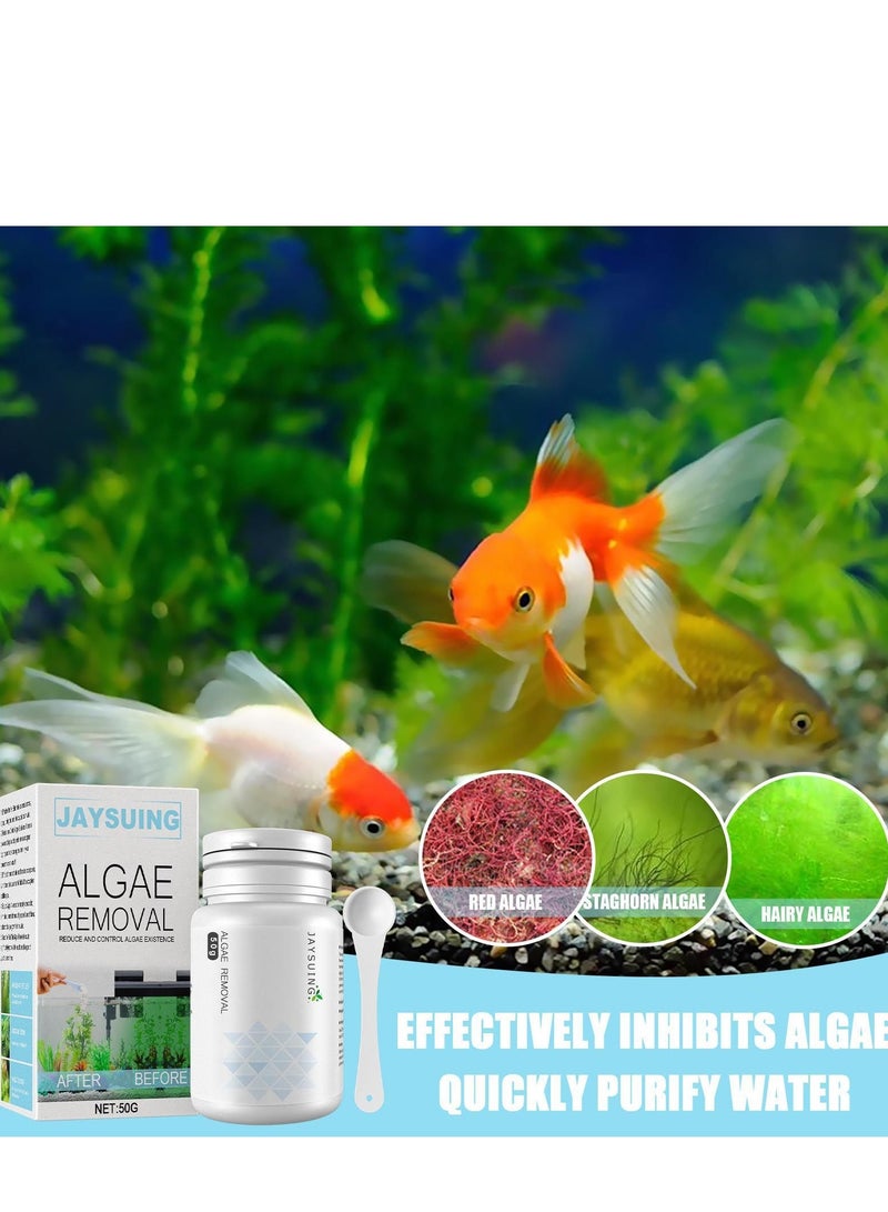 Jaysuing Algae removal lichen moss removal agent aquarium algae removal agent fish tank moss remover - Image 2