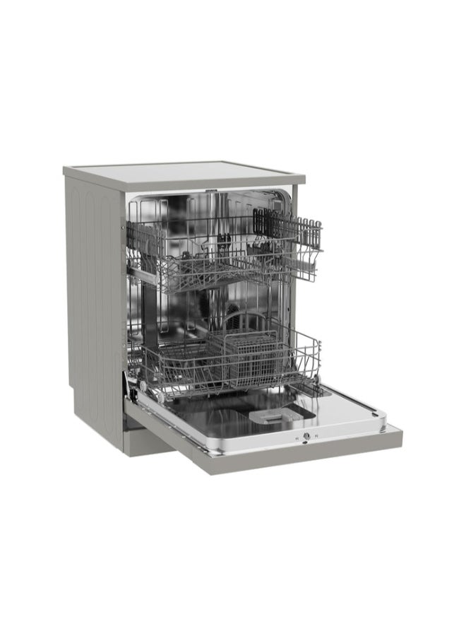 Hisense Renewed - 15 Place Free Standing Dishwasher 220 kW HS623E90G Silver - Image 2