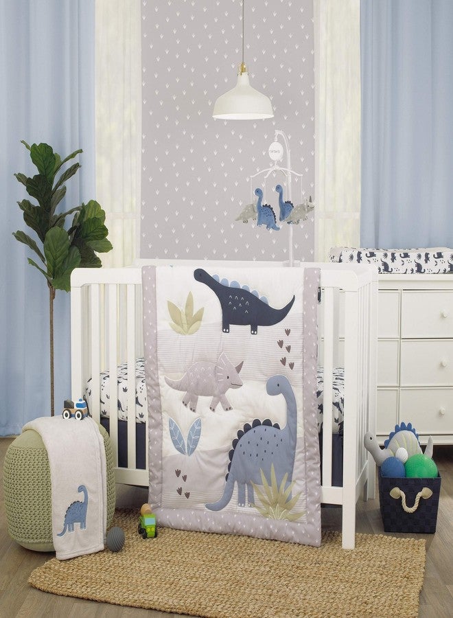 Carter's Dino Adventure Gray and Blue Musical Mobile - Image 4