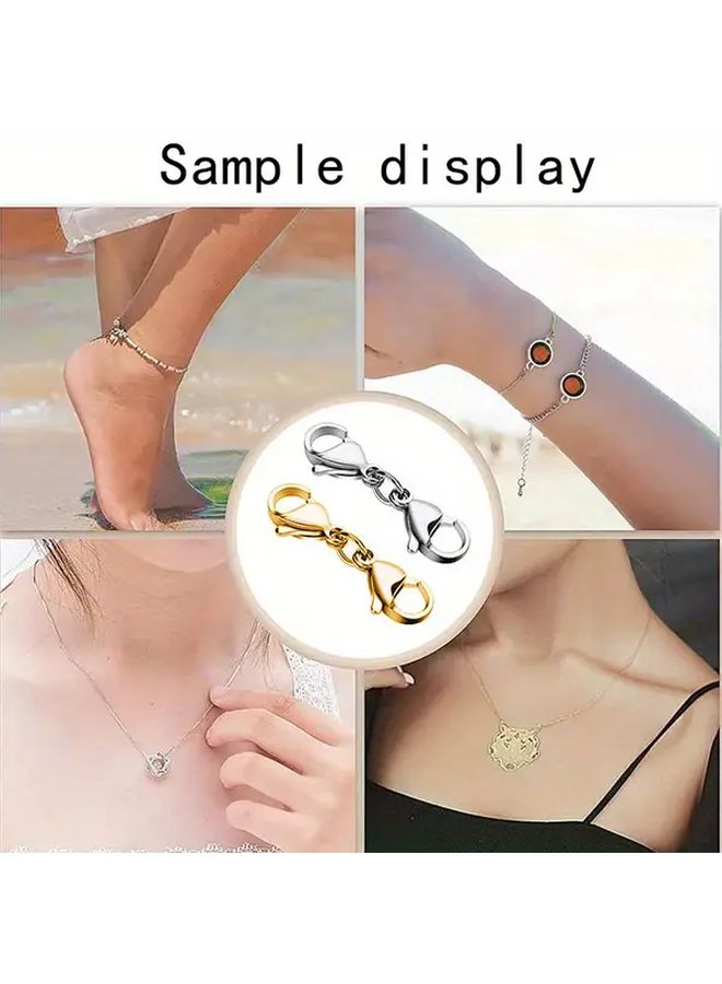 Stainless Steel Lobster Clasps 10pcs 9mm Silver Tone for Jewelry Making Necklace Bracelet DIY - Image 3