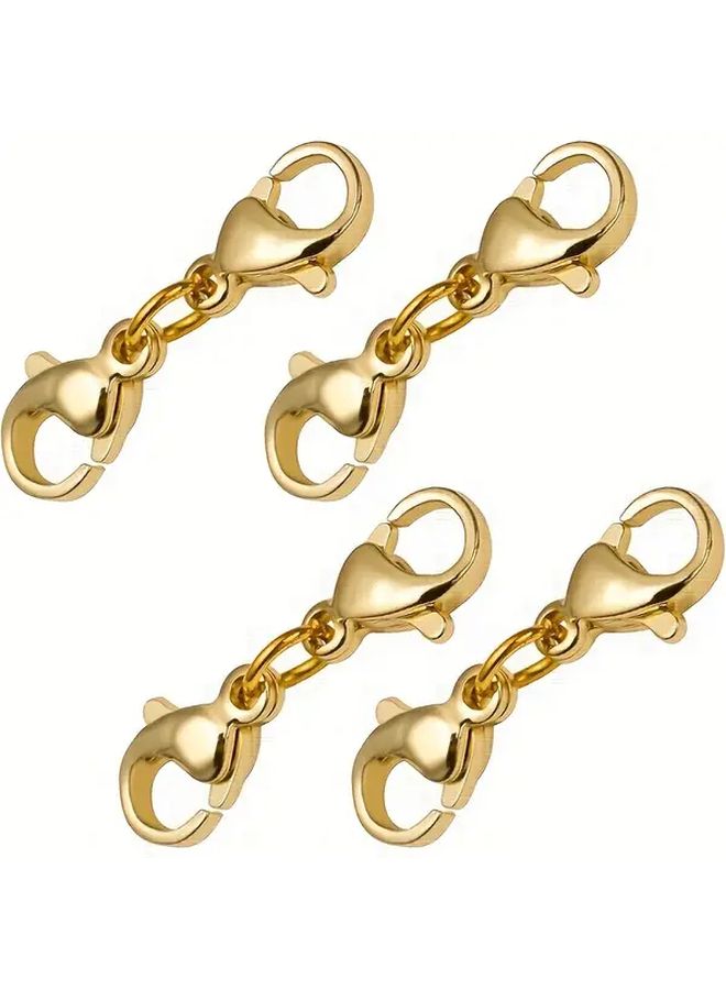 Stainless Steel Lobster Clasps 10pcs 9mm Silver Tone for Jewelry Making Necklace Bracelet DIY - Image 1