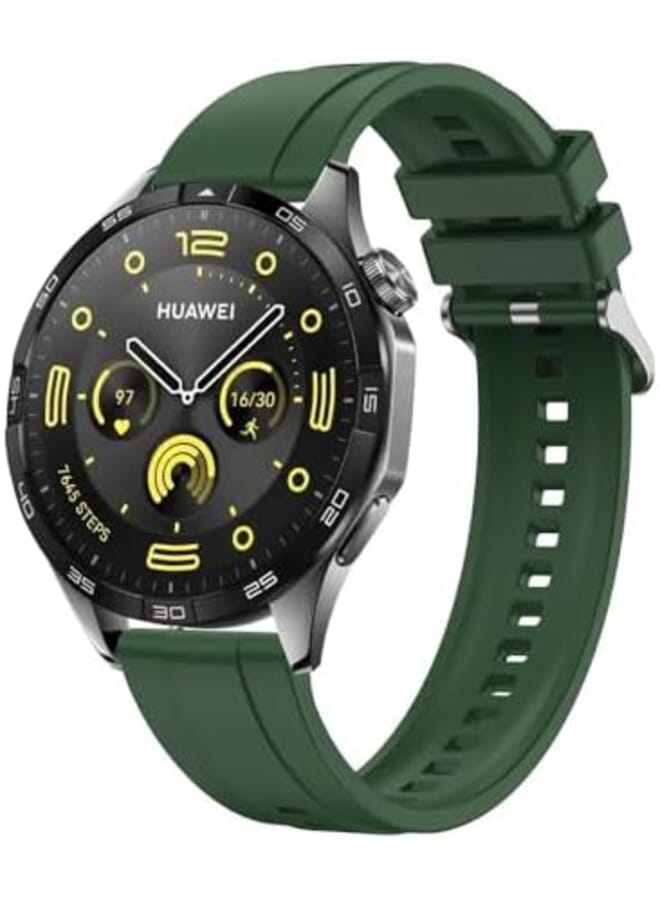 Dado Silicone Watch Strap Compatible With Huawei Wacth Gt4 46Mm Gt3 Gt3 Pro Gt2 Gt2 Pro Watch Buds And Ultimate Gt4 Huawei Watch Silicone Strap Style - Image 3