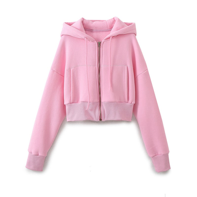 2024 Hoodie  Joggers Set, Casual Women Outfits 6600 Pink Sweat