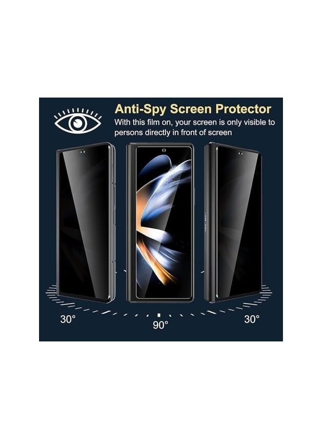 PROMASS Galaxy Z Fold 6 Privacy Screen Protector Anti-Peeping Nano Soft Film Outer Screen + Inner Screen Anti-Peeping Soft Film Anti-Peeping protective Film - Image 2