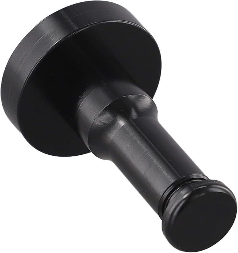 Black Aluminum Bathroom Wall Hook Rustproof Space Saving Hanger For Any Room - Image 2