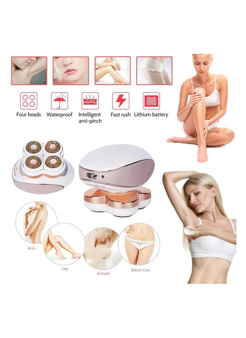 إلترازون Flawless Legs Women’s Hair Remover – Painless, Portable & Rechargeable Epilator for Silky Smooth Skin (Wet & Dry Use | Unisex) - Image 3