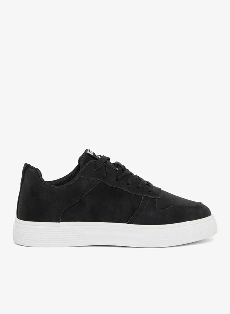 Styli Active Suede Lace Up Sneakers