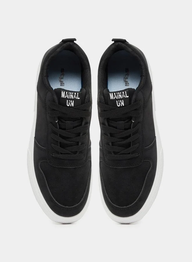 Styli Suede Lace Up Sneakers