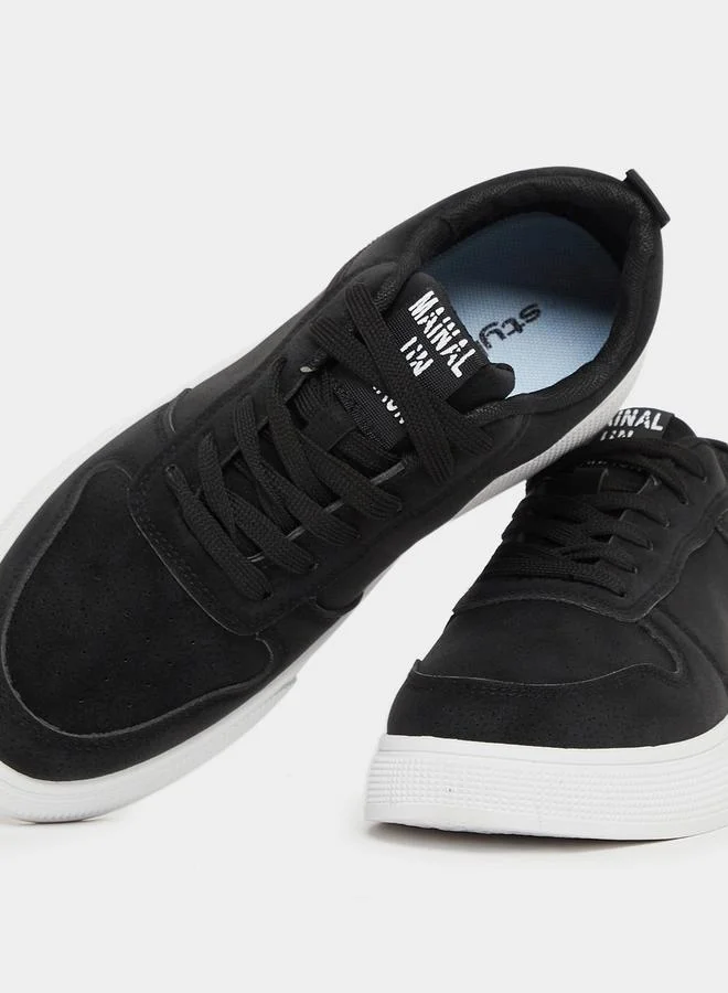 Styli Suede Lace Up Sneakers
