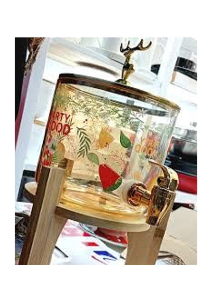 2.6 L Thermal Glass Beverage Dispenser with Tap - Stylish, functional, and ideal for both hot and cold beverages. - Image 2