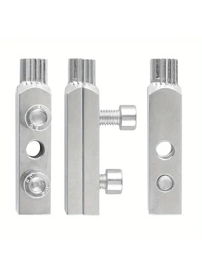 1 Set Silvery Broken Wire Extractor Tap Heavy Duty Manual Plumbing Tool - Image 5