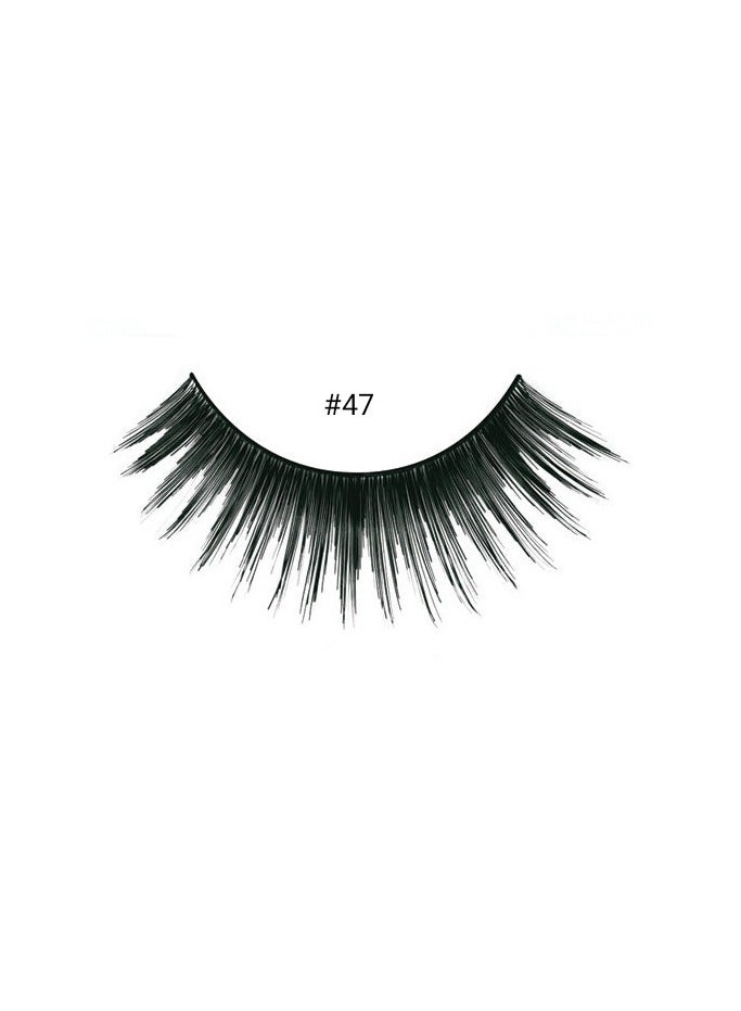 رموش ريما بيوتي شعر طبيعي اسود # 47  - Image 4