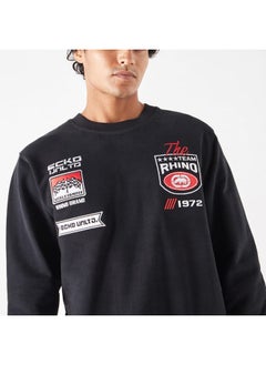 Ecko Unltd. Ecko Embroidered Sweatshirt with Long Sleeves and Round Neck  - Image 4