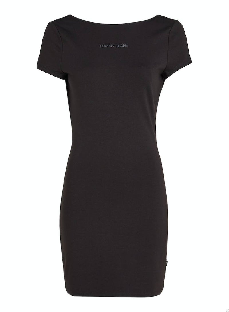 TOMMY JEANS Classic Fitted Dress - Image 2