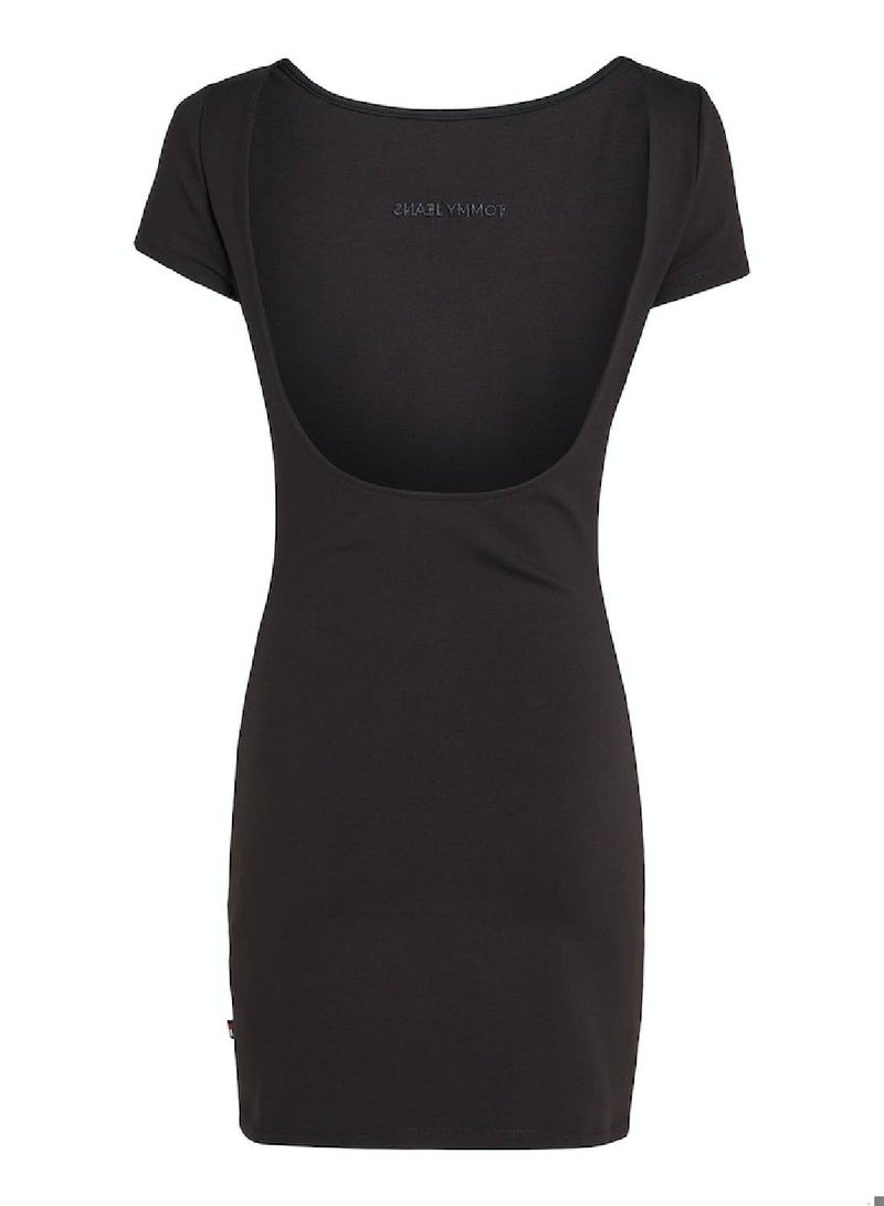 TOMMY JEANS Classic Fitted Dress - Image 5