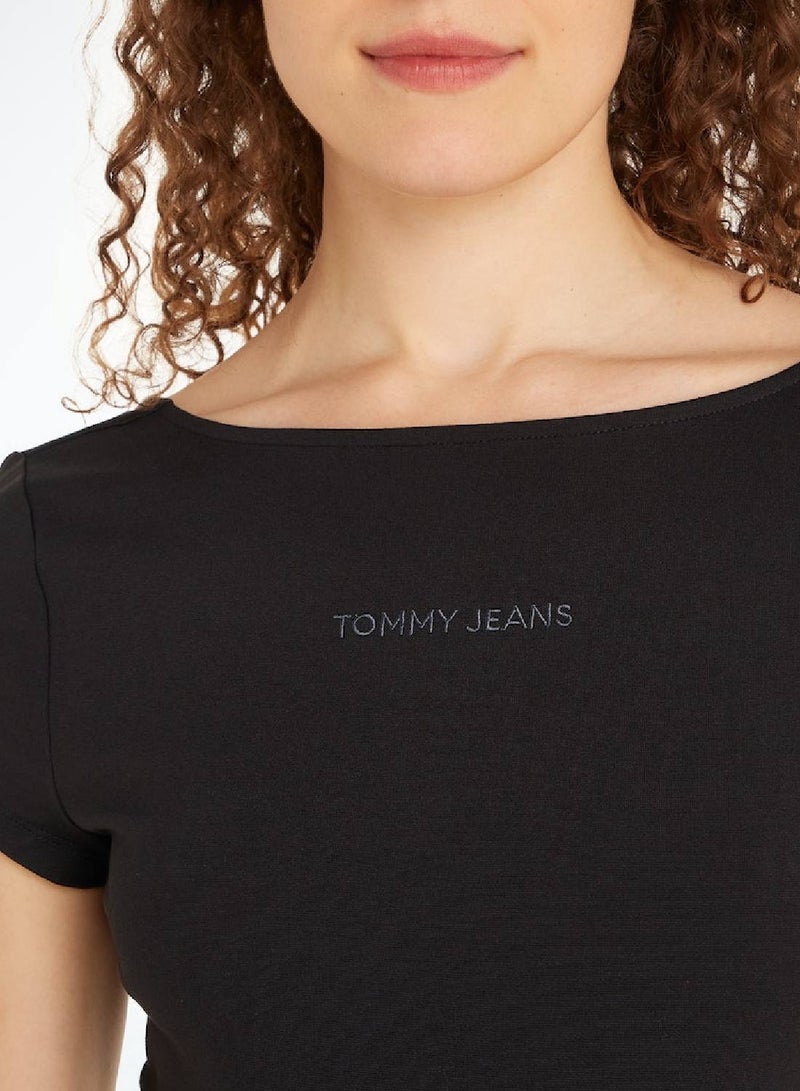 TOMMY JEANS Classic Fitted Dress - Image 4