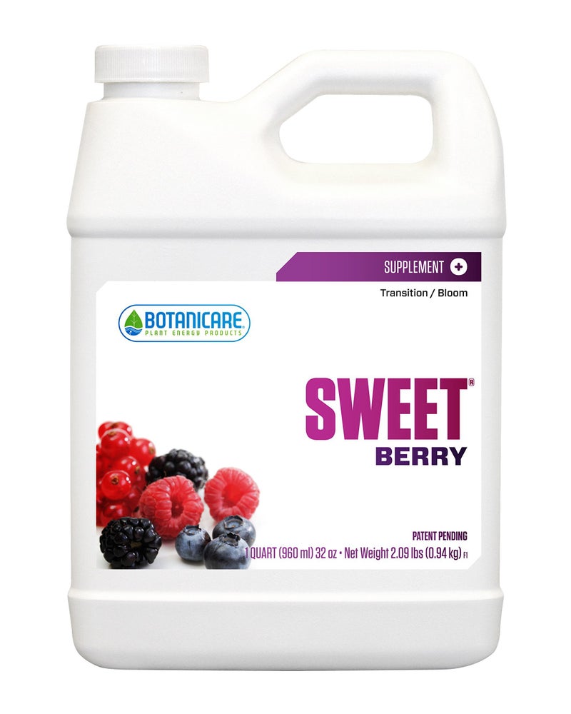 Botanicare Sweet Berry, Supplement for All Phases of Plant Growth, 1 qt. - Image 1