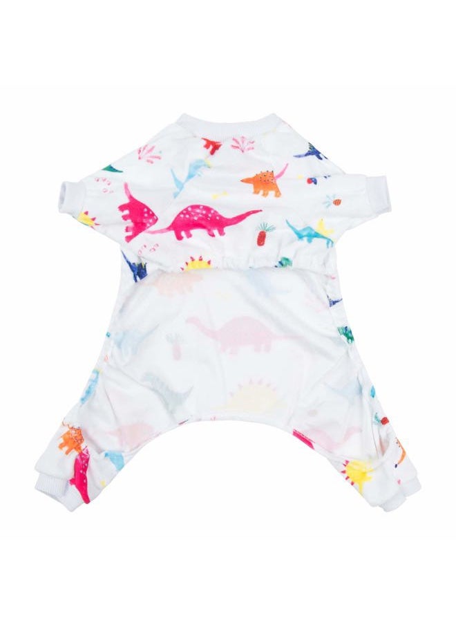 CuteBone - Dog Christmas Pajamas Puppy Onesies Small Dogs Soft Pjs Coat Cat Apparel Comfy Pet Clothes Outfit Doggie Bodysuit PJD02 - Image 1