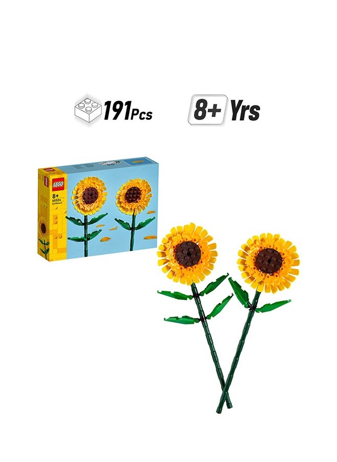 LEGO Sunflowers 40524 Building Kit; For Ages 8+ (191) Pieces  - Image 1