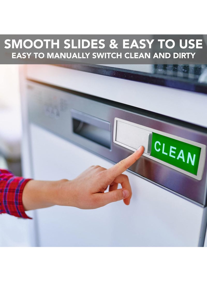 Cool Baby COOLBABY Premium Dishwasher Magnet, Clean Dirty Sign Indicator For Dishwasher Non-Scratch Easy To Read And Strong Slide Dishwasher Magnet Clean Dirty Sign  - Image 4