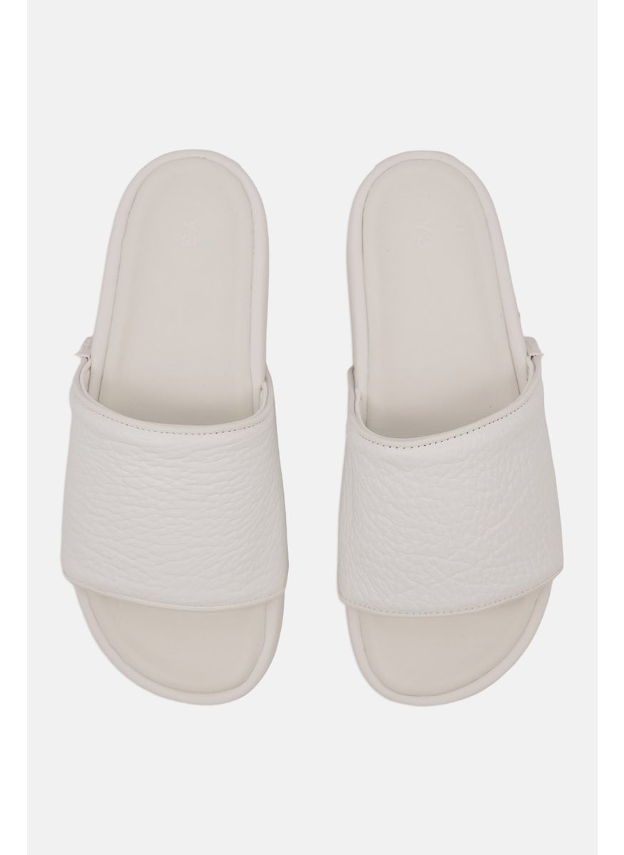 Adidas Adidas Y-3 By Yohji Yamamoto Men Slip On Slide, White  - Image 3