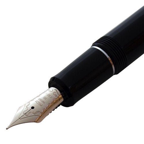 Pilot Fountain Pen Custom Heritage 912, Black Body, SF-Nib - Image 2