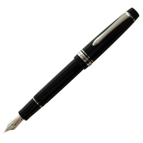 Pilot Fountain Pen Custom Heritage 912, Black Body, SF-Nib - Image 1