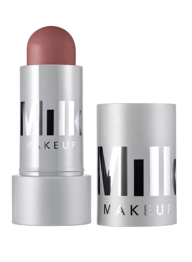 MILK MAKEUP Lip + Cheek Cream Blush Stick with Hyaluronic Acid – Shade - Mauve Brown, 0.28 oz/8 g - Image 1