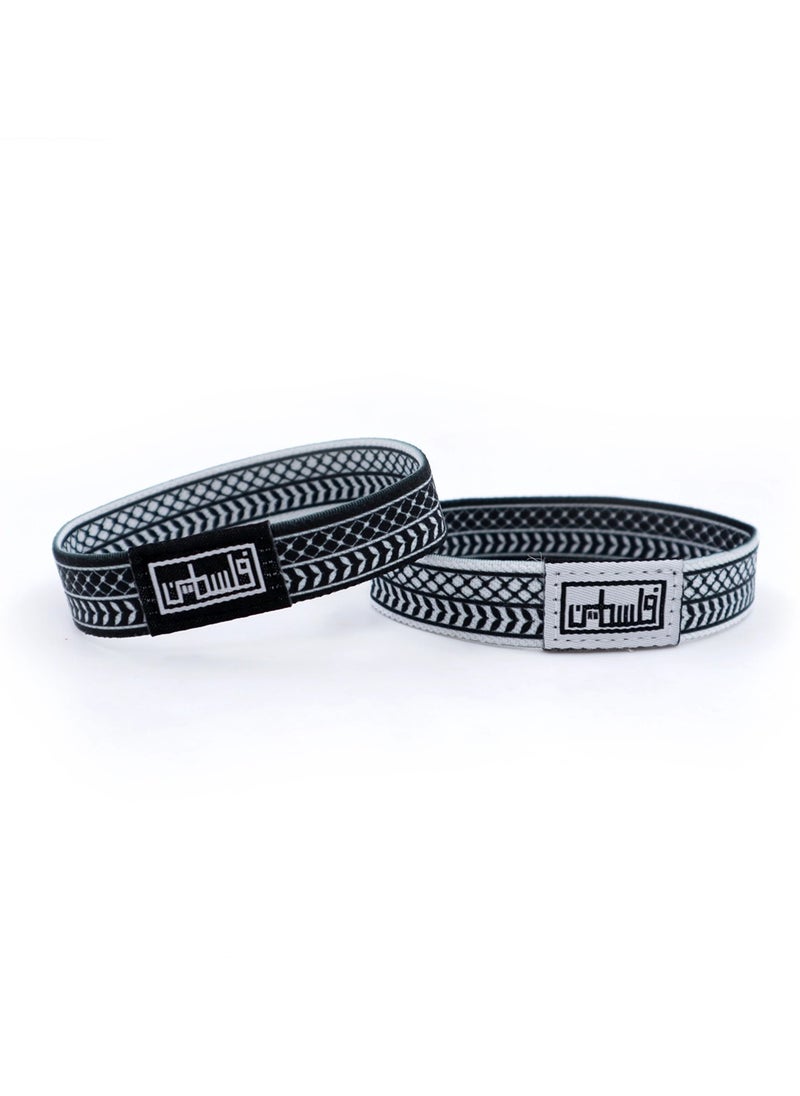 Kuffiyeh Wrist Band | 2 Pack - pzsku/ZFD1B51644162B68F296AZ/45/_/1740378897/8615eefb-d4e2-4703-a804-ea65c125fc19