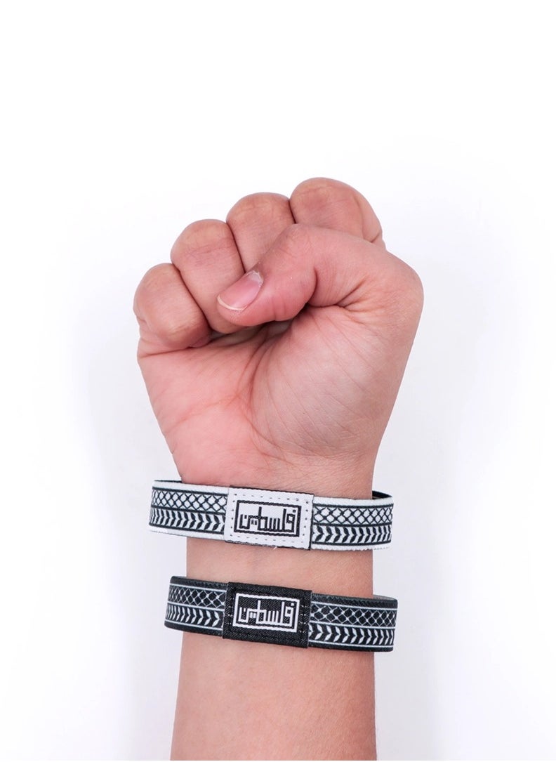 Kuffiyeh Wrist Band | 2 Pack - pzsku/ZFD1B51644162B68F296AZ/45/_/1740378928/7a6661ff-ff1e-4565-8cd2-c6c5d02f191f