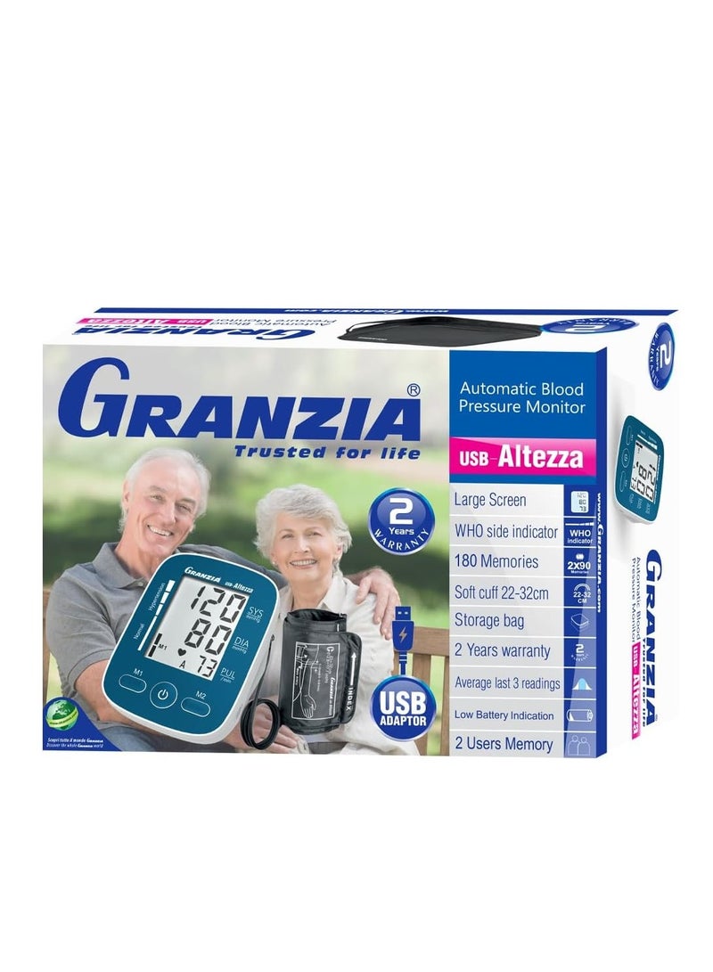 Granzia Tiza USB Digital Blood Pressure Monitor - Image 1