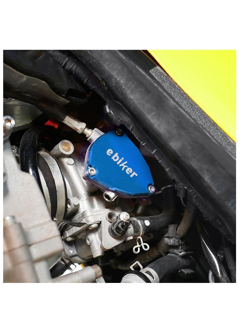 General CNC machined ATV Throttle Body Cover for Yamaha Raptor 700  Blue  - Image 3
