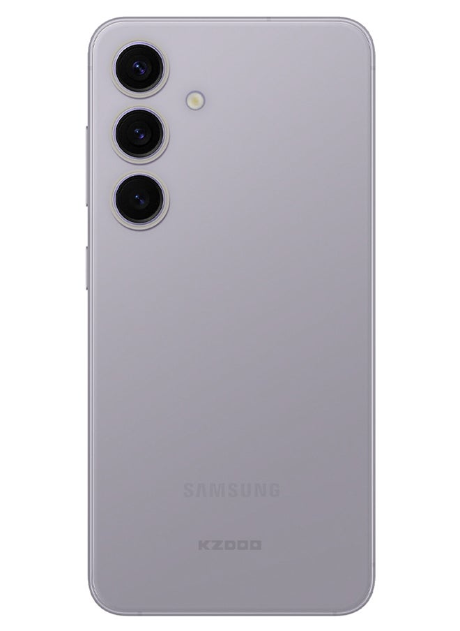 KZDOO - Samsung Galaxy S24 Plus Case Slim Thin Air Skin Full Coverage Protective Case Sturdy Durable Thin Case Drop Protection Case Cover Transparent White - Image 1