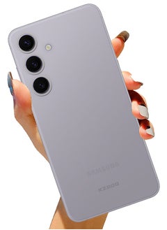 KZDOO Samsung Galaxy S24 Plus Case Slim Thin Air Skin Full Coverage Protective Case Sturdy Durable Thin Case Drop Protection Case Cover Transparent White  - Image 4