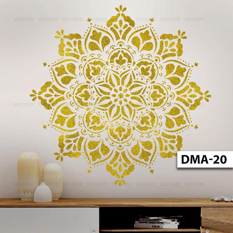 DECORZE Design in Mandala Design Wall Painting Stencils Wall Design Stencils Living Room - Image 5