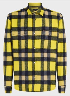 TOMMY HILFIGER Checked Regular Fit Shirt  - Image 4