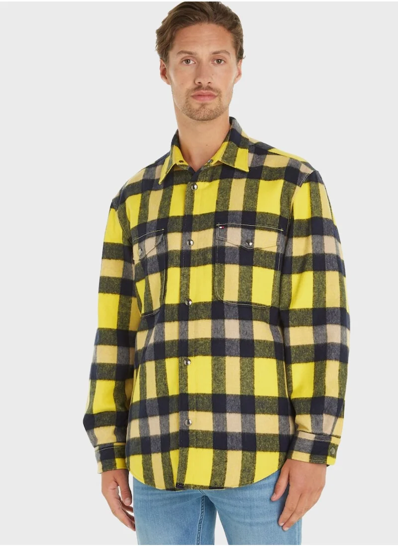 TOMMY HILFIGER Checked Regular Fit Shirt