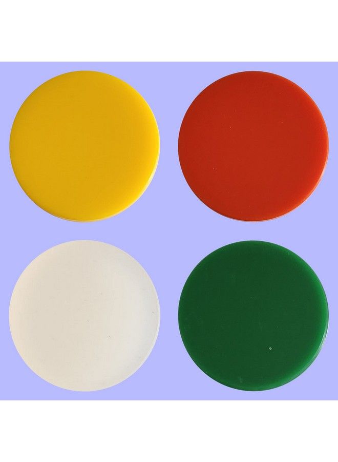 Carrom Tournament Striker ( Set Of 4 Striker ) Random Color & Design (4 X Mixed Color) - Image 1