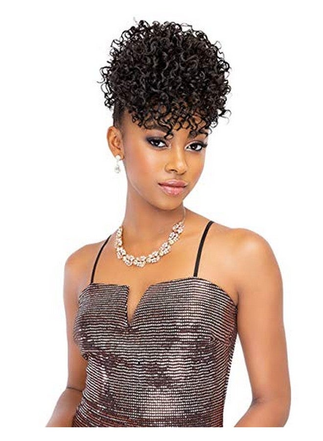 Janet Collection Playful Pineapple Squiggle Ponytail (Fs1B/30) - Image 1