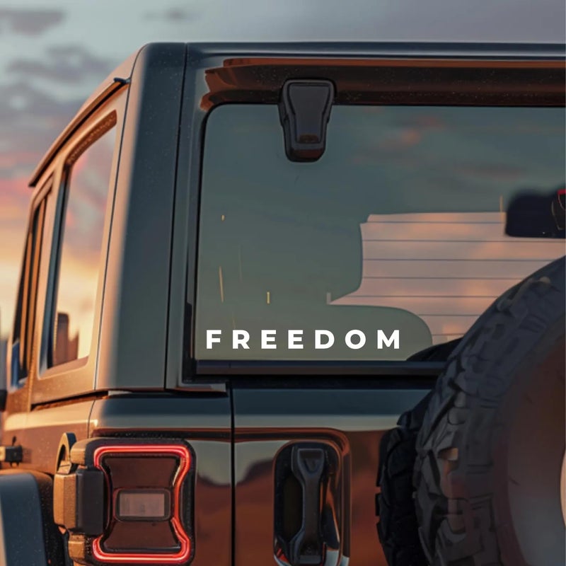 ColisPar 3 Pack Freedom is Worth Fighting America Needed Charlie Kirk True American Hero Car Bumper Stickers Decals RIP Charlie Kirk Silenced But Not Forgotten Fly High in Loving Memory Charlie Truck Laptop - Image 3