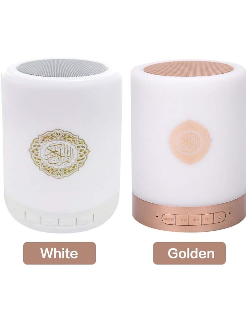 ELTRAZONE "Quran Speaker Touch Lamp with Remote – Portable LED Bluetooth Speaker, 4 Brightness Levels, and Language Translation" - Image 4